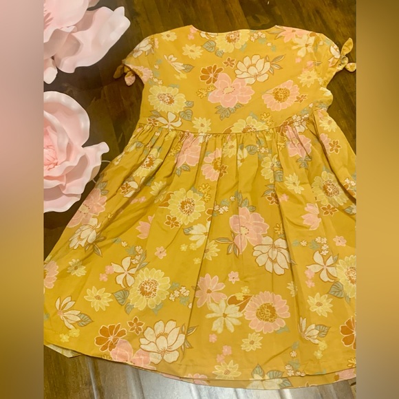 ✨EUC OshKosh💗Toddler Floral Print Dress Size 4T - Picture 5 of 6